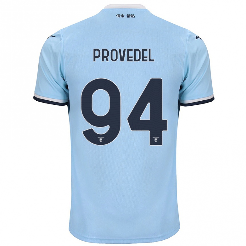 Men Football Ivan Provedel #94 Blue Home Jersey 2024/25 T-Shirt Australia