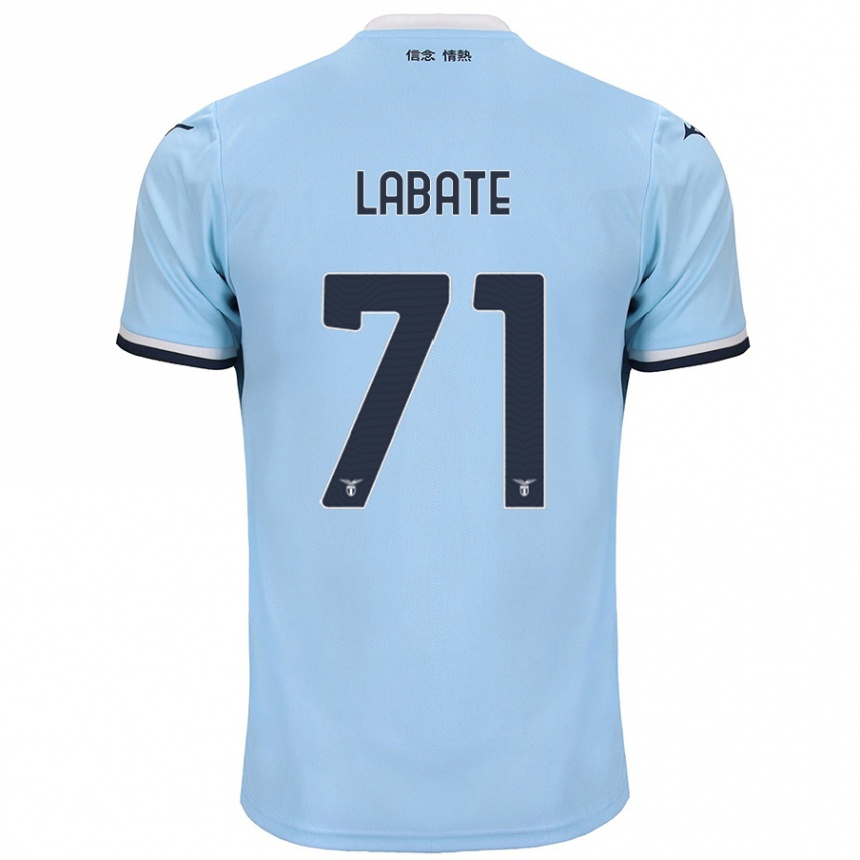 Men Football Camilla Labate #71 Blue Home Jersey 2024/25 T-Shirt Australia