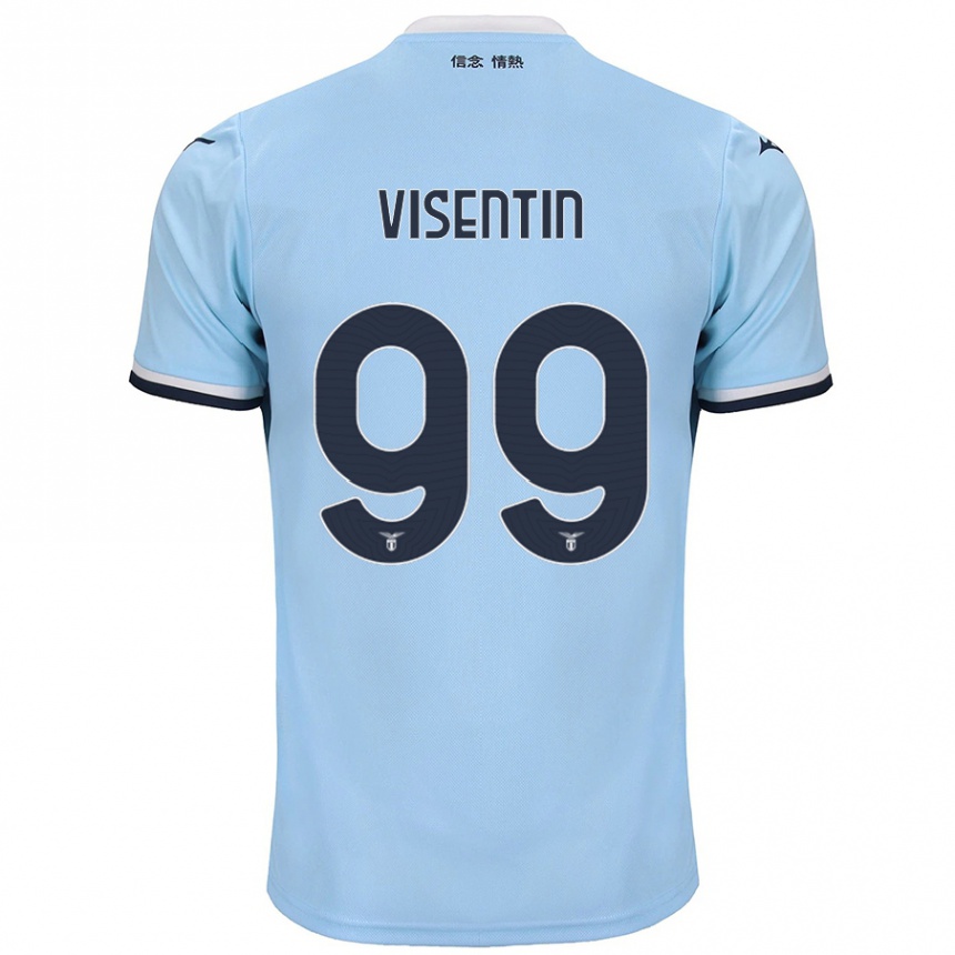 Men Football Noemi Visentin #99 Blue Home Jersey 2024/25 T-Shirt Australia