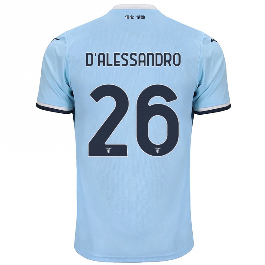 Men Football Mattya D'alessandro #26 Blue Home Jersey 2024/25 T-Shirt Australia