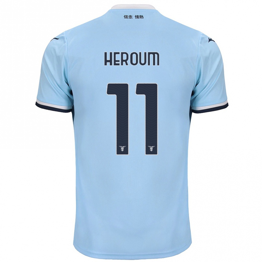 Men Football Nora Heroum #11 Blue Home Jersey 2024/25 T-Shirt Australia