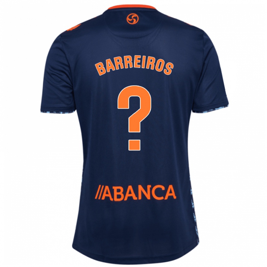 Men Football Iago Barreiros #0 Navy Blue Away Jersey 2024/25 T-Shirt Australia