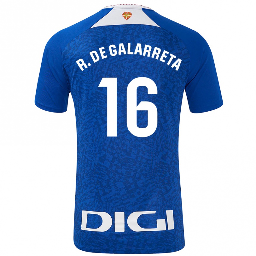 Men Football Iñigo Ruiz De Galarreta #16 Royal Blue Away Jersey 2024/25 T-Shirt Australia