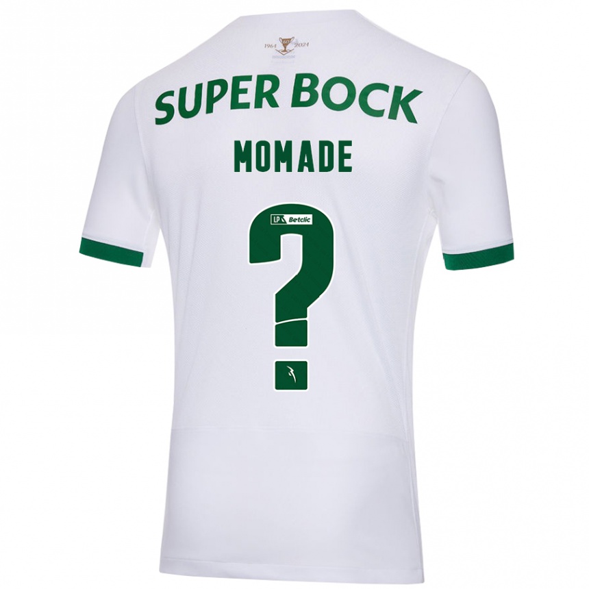 Men Football Rayhan Momade #0 White Green Away Jersey 2024/25 T-Shirt Australia