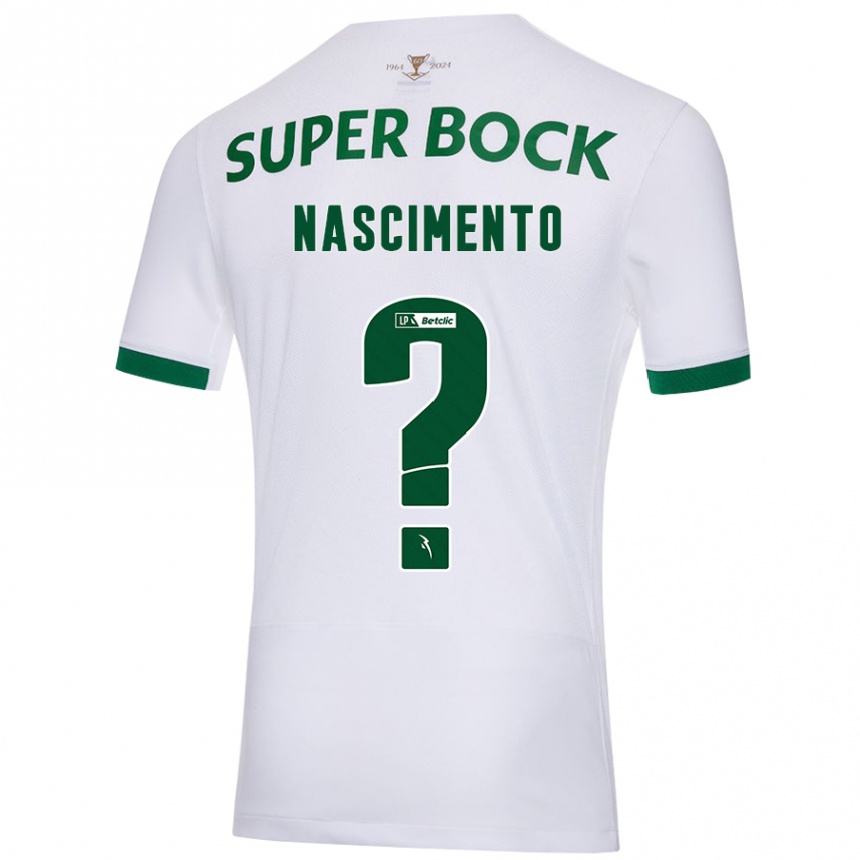 Men Football Sandro Nascimento #0 White Green Away Jersey 2024/25 T-Shirt Australia