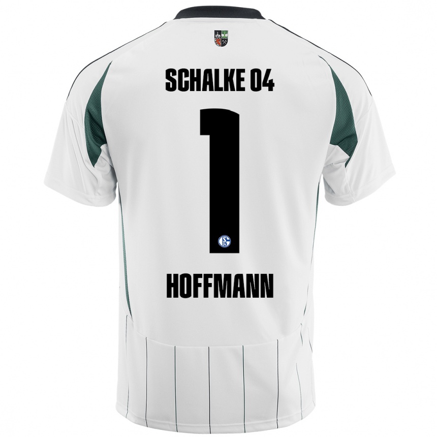 Men Football Ron-Thorben Hoffmann #1 White Green Away Jersey 2024/25 T-Shirt Australia