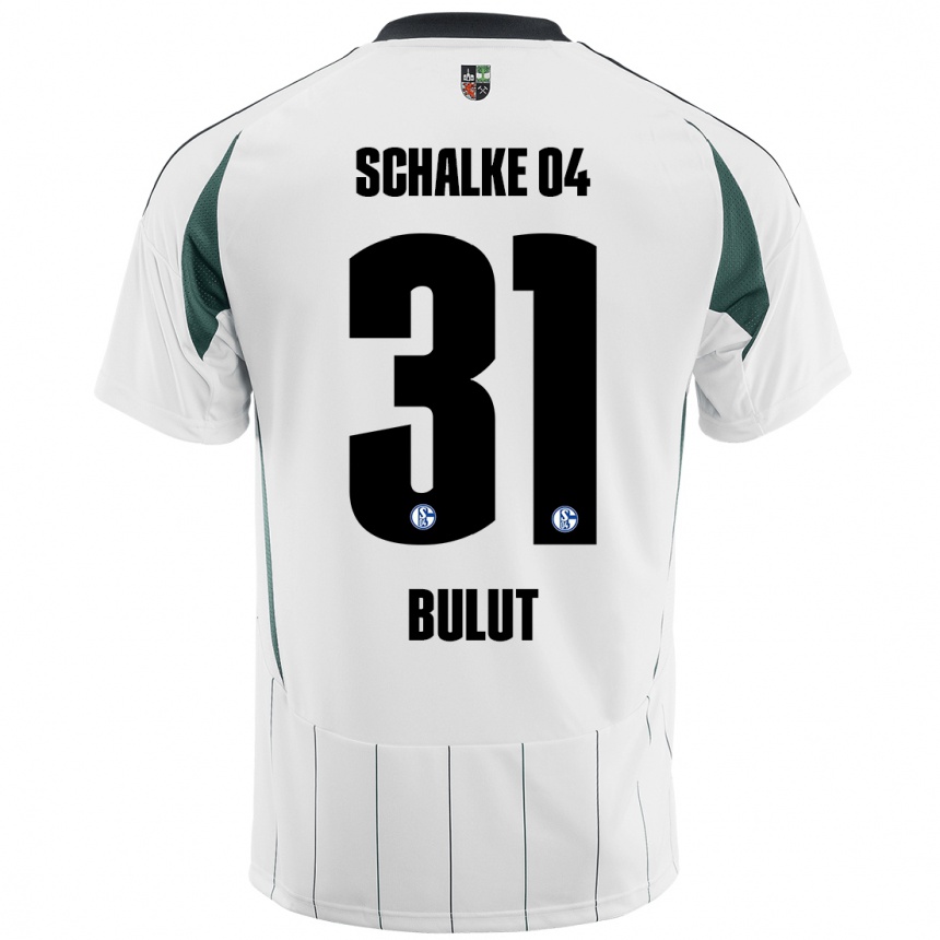 Men Football Taylan Bulut #31 White Green Away Jersey 2024/25 T-Shirt Australia