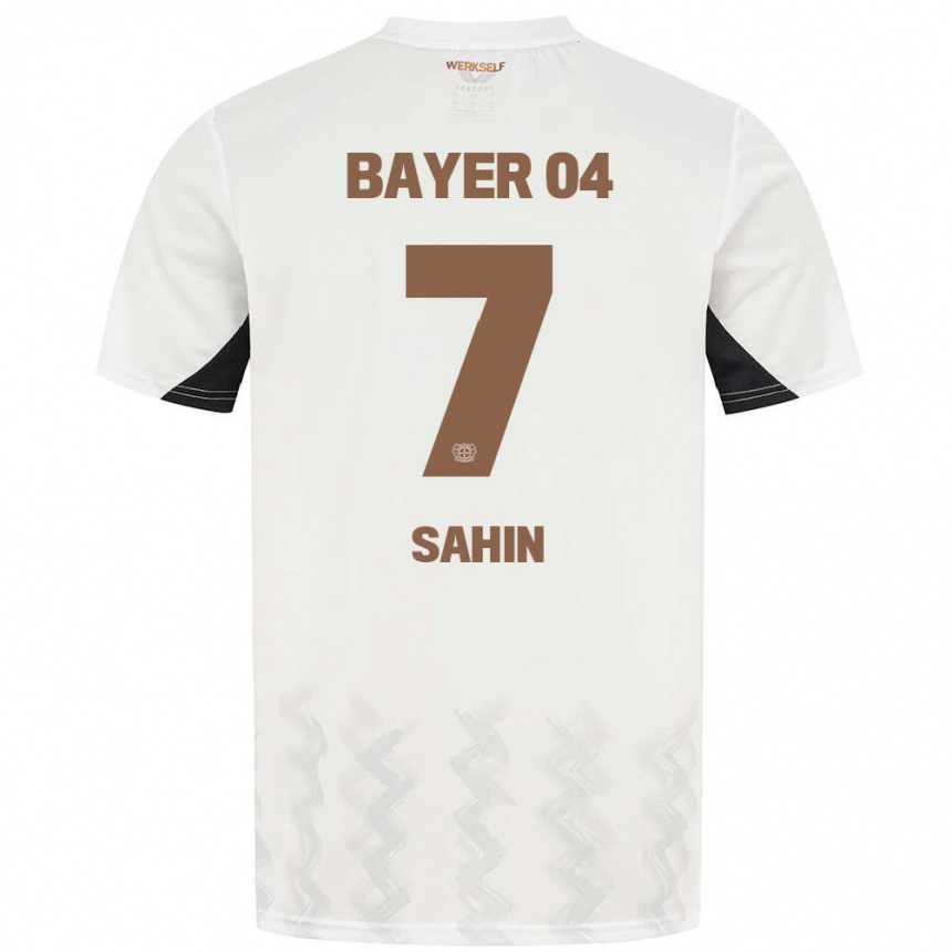 Men Football Batuhan Sahin #7 White Black Away Jersey 2024/25 T-Shirt Australia