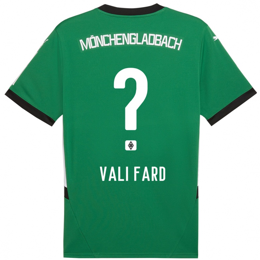 Men Football Elias Vali Fard #0 Green White Away Jersey 2024/25 T-Shirt Australia