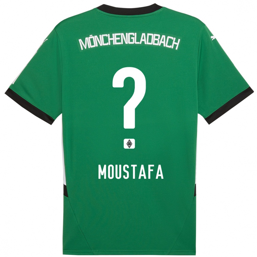 Men Football Seif Ashraf Moustafa #0 Green White Away Jersey 2024/25 T-Shirt Australia