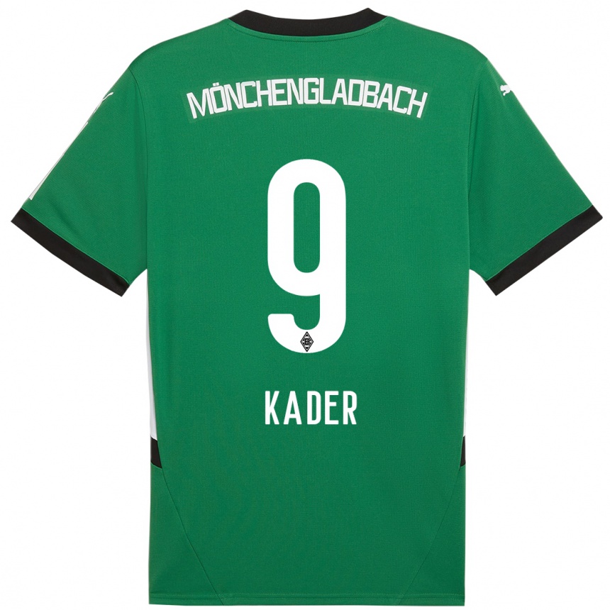 Men Football Cagatay Kader #9 Green White Away Jersey 2024/25 T-Shirt Australia