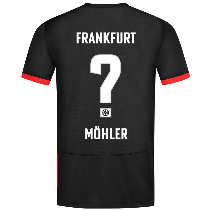 Men Football Emil Möhler #0 Black Away Jersey 2024/25 T-Shirt Australia