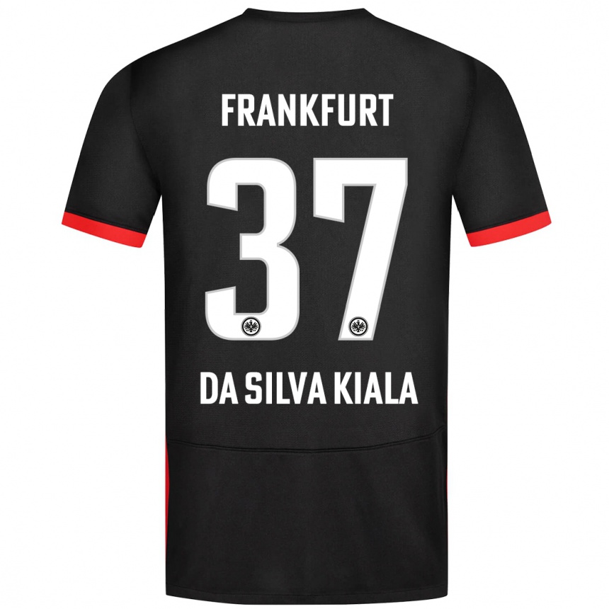 Men Football Joel Da Silva Kiala #37 Black Away Jersey 2024/25 T-Shirt Australia