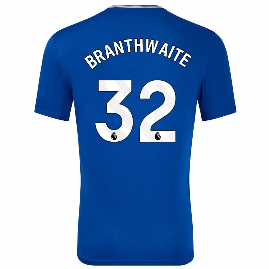 Women Football Jarrad Branthwaite #32 Blue With Home Jersey 2024/25 T-Shirt Australia