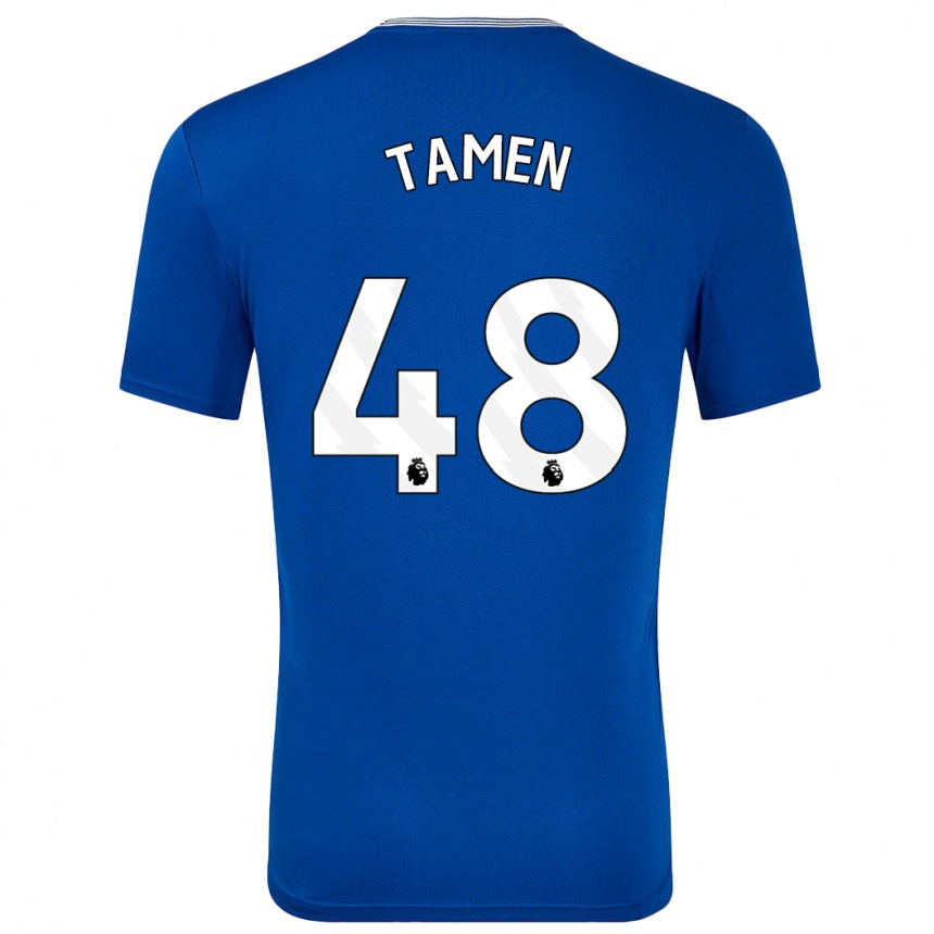 Women Football William Tamen #48 Blue With Home Jersey 2024/25 T-Shirt Australia