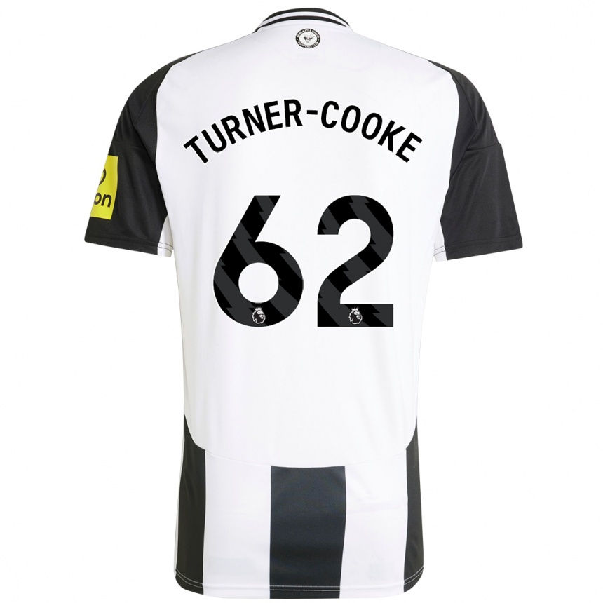 Women Football Jay Turner-Cooke #62 White Black Home Jersey 2024/25 T-Shirt Australia