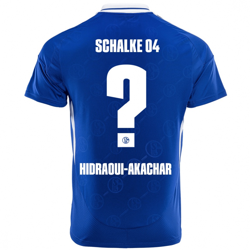 Women Football Yassin Hidraoui-Akachar #0 Royal Blue Home Jersey 2024/25 T-Shirt Australia