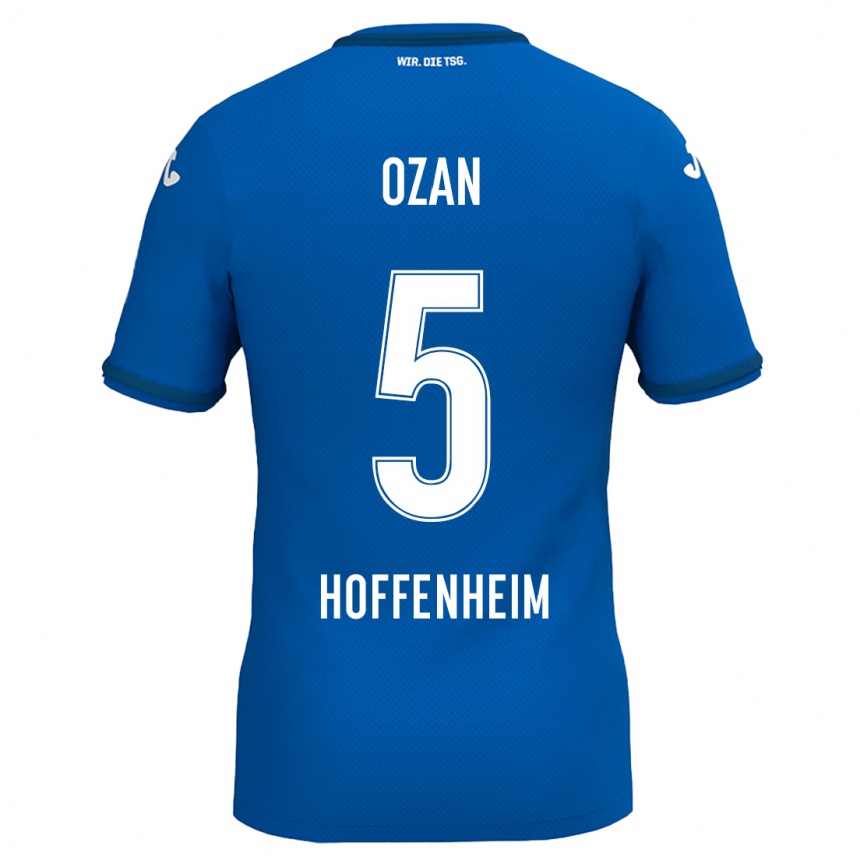 Women Football Ozan Kabak #5 Royal Blue Home Jersey 2024/25 T-Shirt Australia