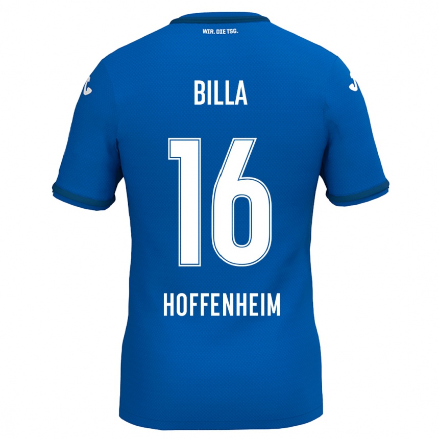 Women Football Nicole Billa #16 Royal Blue Home Jersey 2024/25 T-Shirt Australia