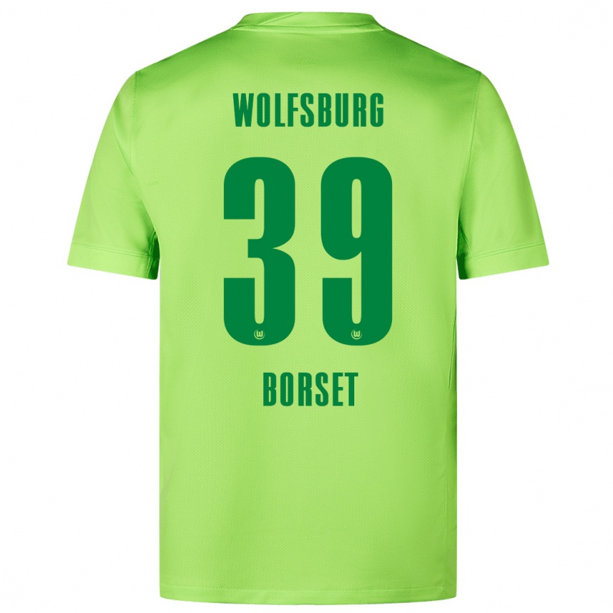 Women Football Anders Rønne Børset #39 Fluorescent Green Home Jersey 2024/25 T-Shirt Australia