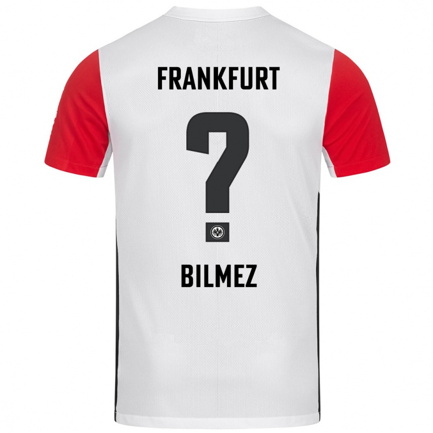 Women Football Attila Bilmez #0 White Red Home Jersey 2024/25 T-Shirt Australia