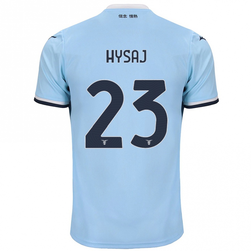 Women Football Elseid Hysaj #23 Blue Home Jersey 2024/25 T-Shirt Australia