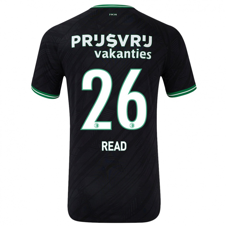 Women Football Givairo Read #26 Black Green Away Jersey 2024/25 T-Shirt Australia