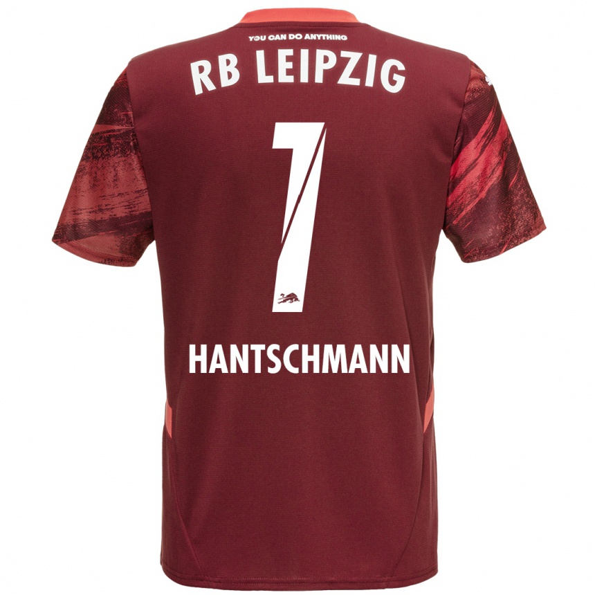 Women Football Franz Hantschmann #1 Burgundy Away Jersey 2024/25 T-Shirt Australia