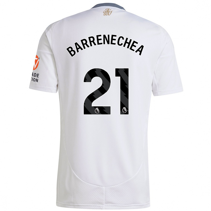 Women Football Enzo Barrenechea #21 White Away Jersey 2024/25 T-Shirt Australia