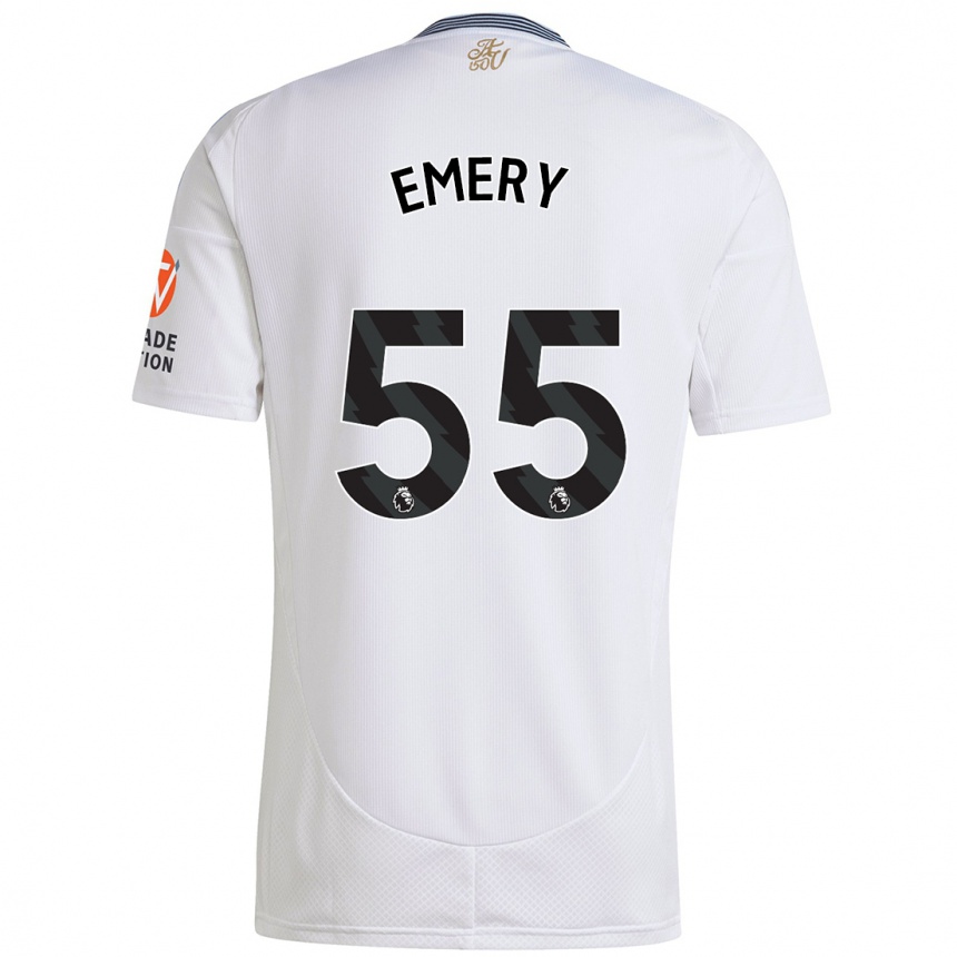 Women Football Lander Emery #55 White Away Jersey 2024/25 T-Shirt Australia