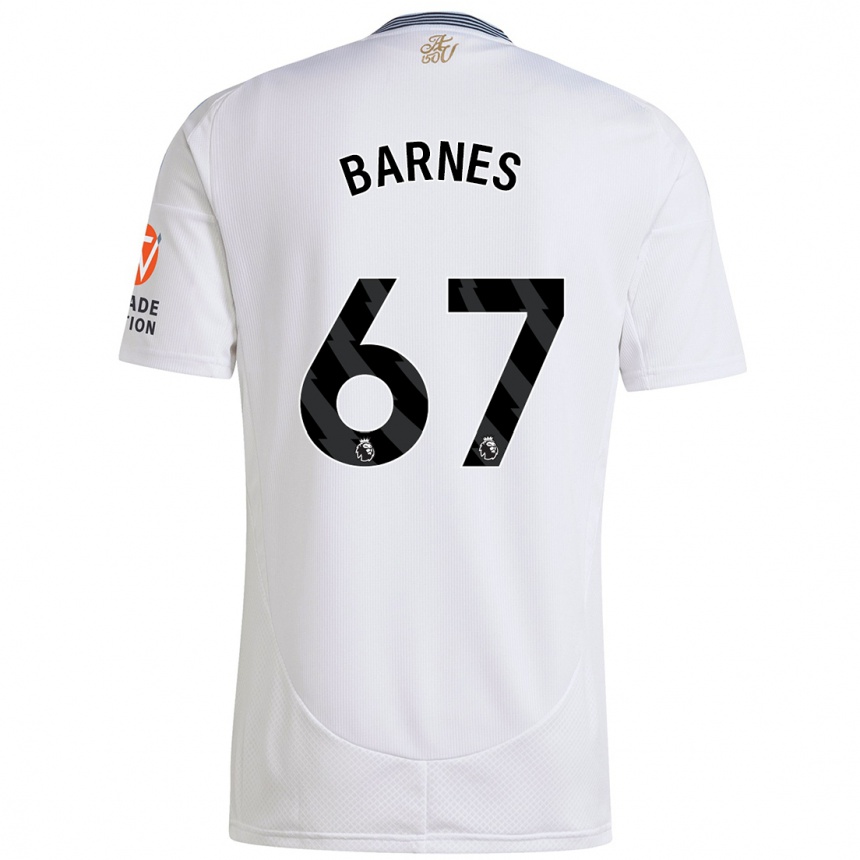 Women Football Mikell Barnes #67 White Away Jersey 2024/25 T-Shirt Australia