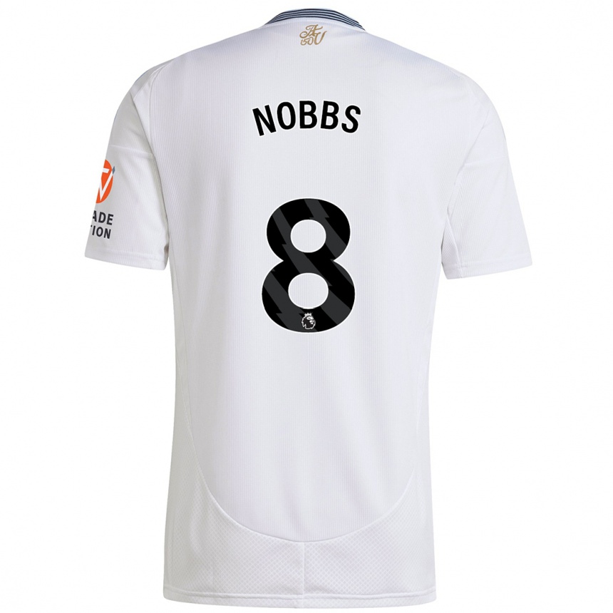 Women Football Jordan Nobbs #8 White Away Jersey 2024/25 T-Shirt Australia