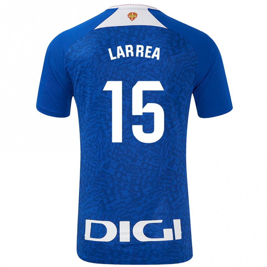 Women Football Beñat Larrea #15 Royal Blue Away Jersey 2024/25 T-Shirt Australia