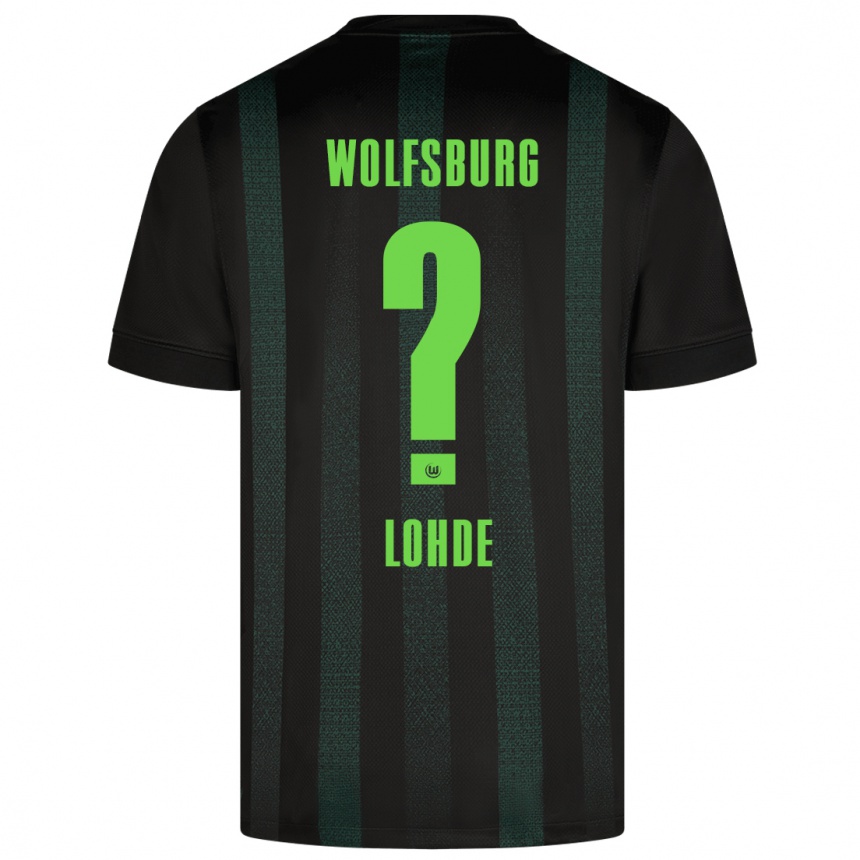 Women Football Sven Lohde #0 Dark Green Away Jersey 2024/25 T-Shirt Australia