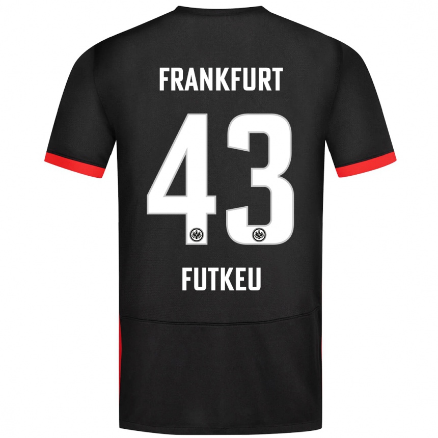 Women Football Noel Futkeu #43 Black Away Jersey 2024/25 T-Shirt Australia