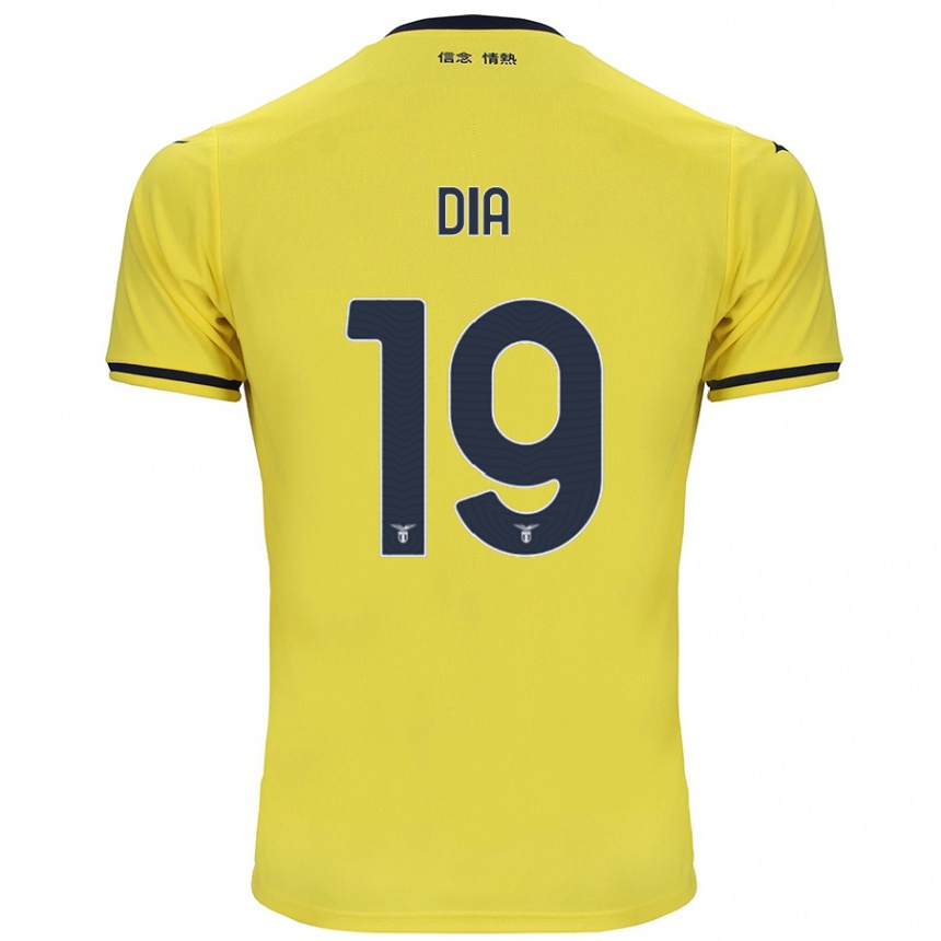 Women Football Boulaye Dia #19 Yellow Away Jersey 2024/25 T-Shirt Australia