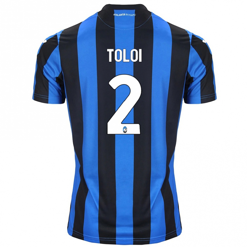 Kids Football Rafael Tolói #2 Blue Black Home Jersey 2024/25 T-Shirt Australia