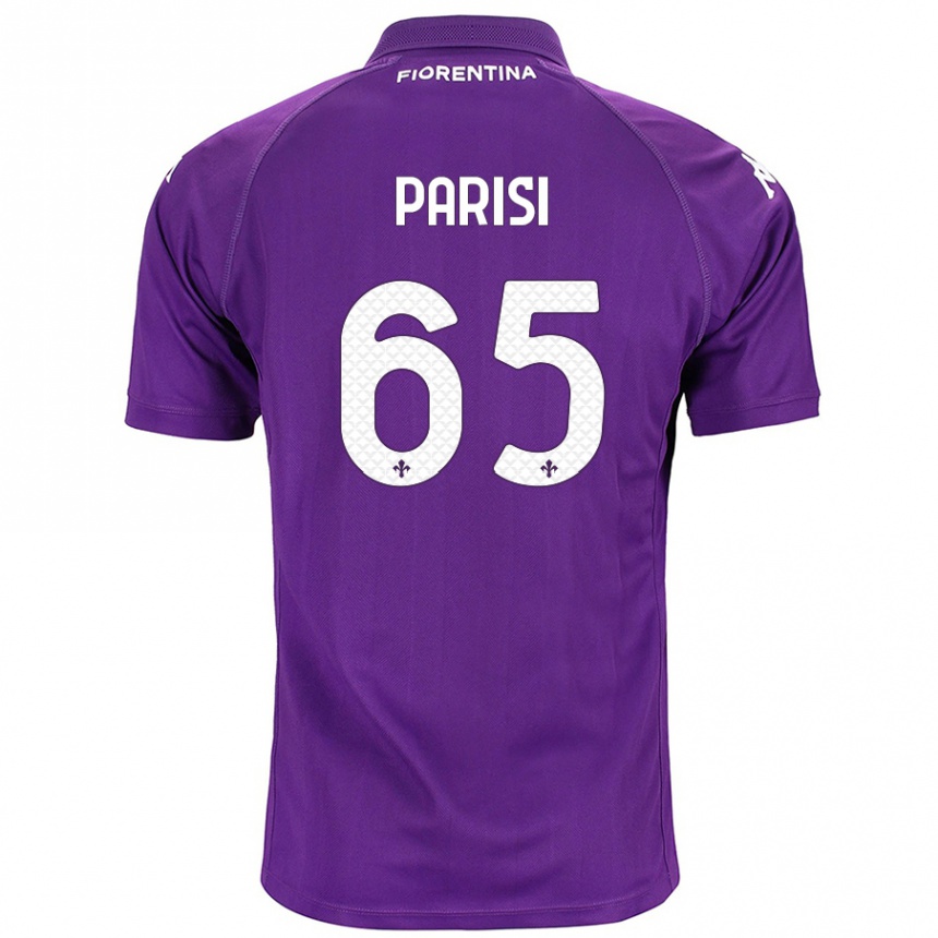 Kids Football Fabiano Parisi #65 Purple Home Jersey 2024/25 T-Shirt Australia