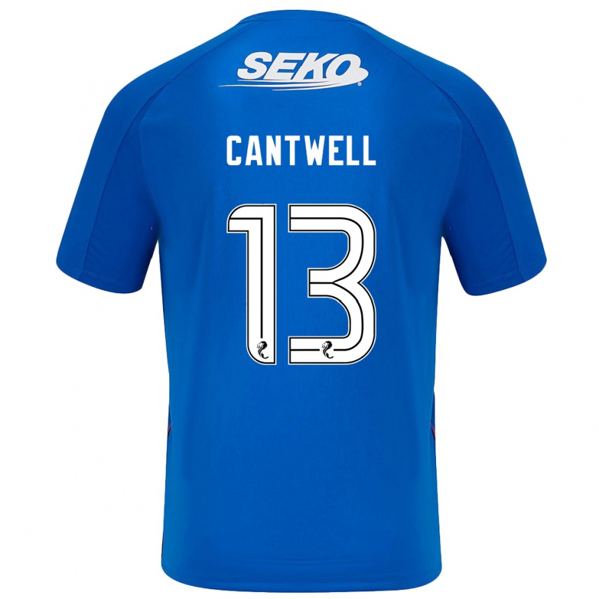 Kids Football Todd Cantwell #13 Dark Blue Home Jersey 2024/25 T-Shirt Australia