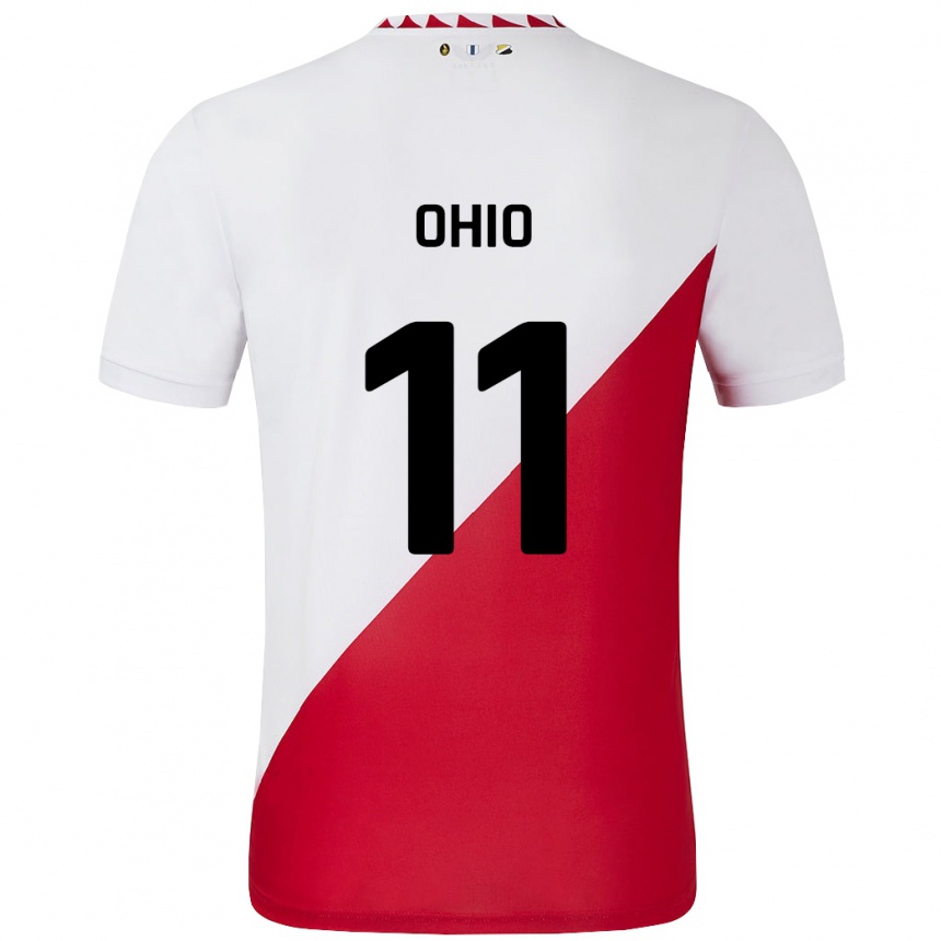 Kids Football Noah Ohio #11 White Red Home Jersey 2024/25 T-Shirt Australia