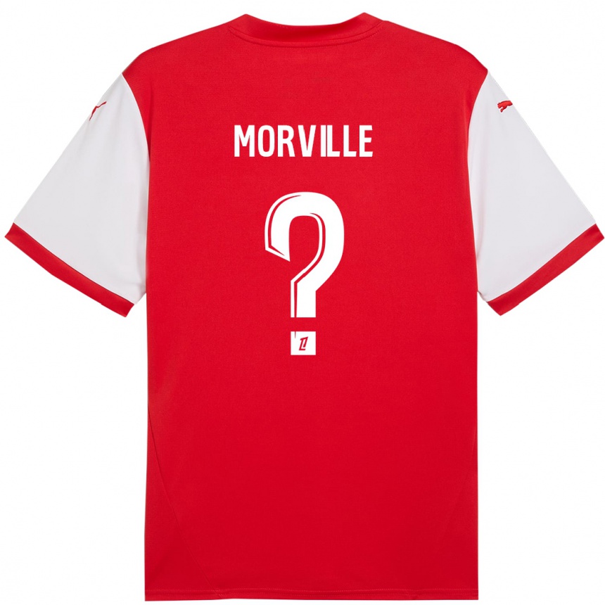 Kids Football Matisse Morville #0 Red White Home Jersey 2024/25 T-Shirt Australia