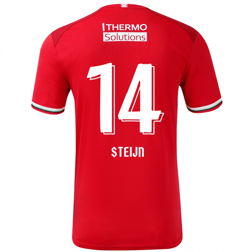 Kids Football Sem Steijn #14 Red White Home Jersey 2024/25 T-Shirt Australia