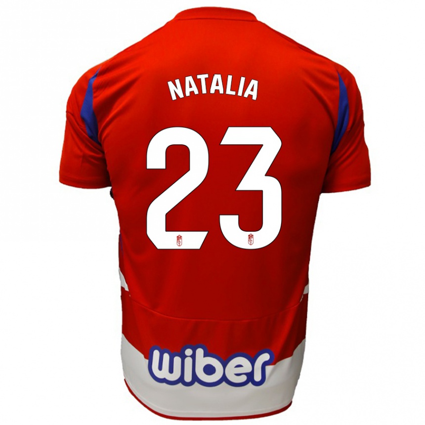 Kids Football Natalia #23 Red White Blue Home Jersey 2024/25 T-Shirt Australia