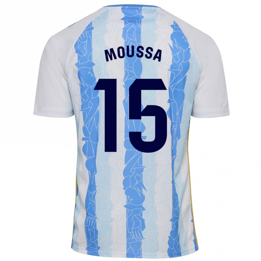 Kids Football Moussa Diarra #15 White Blue Home Jersey 2024/25 T-Shirt Australia