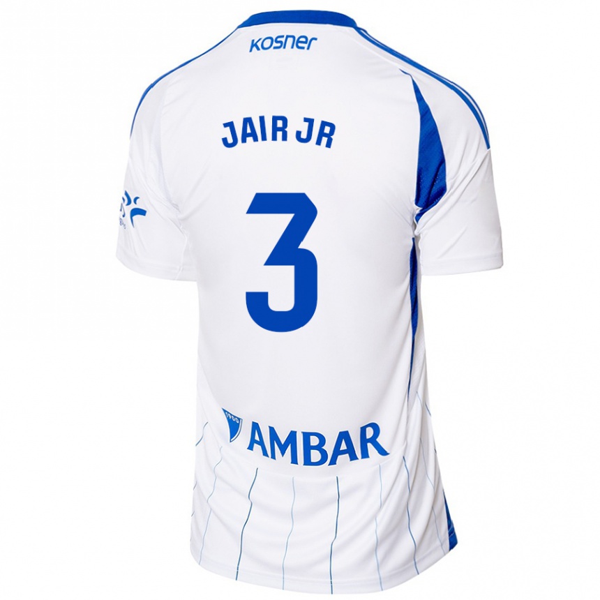 Kids Football Jair Amador #3 Red White Home Jersey 2024/25 T-Shirt Australia