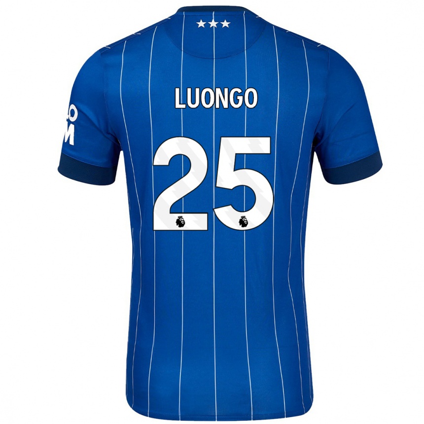 Kids Football Massimo Luongo #25 Navy Blue Home Jersey 2024/25 T-Shirt Australia