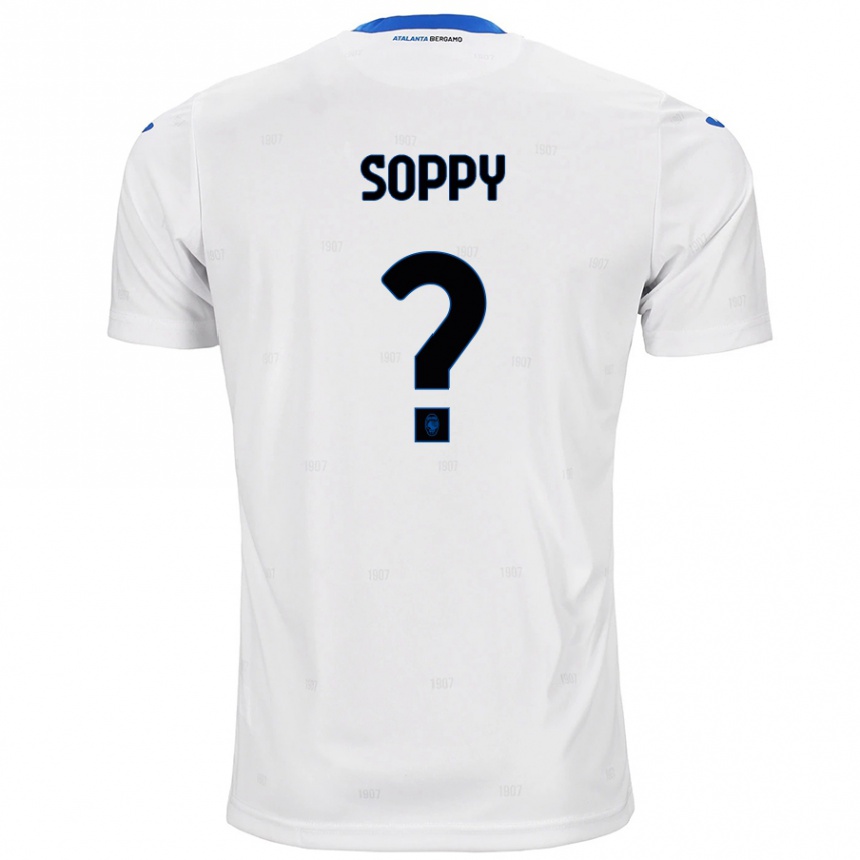 Kids Football Brandon Soppy #0 White Away Jersey 2024/25 T-Shirt Australia