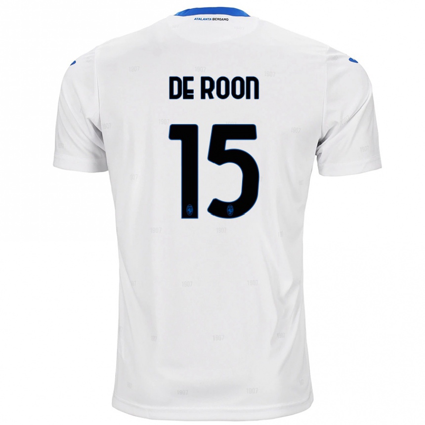 Kids Football Marten De Roon #15 White Away Jersey 2024/25 T-Shirt Australia