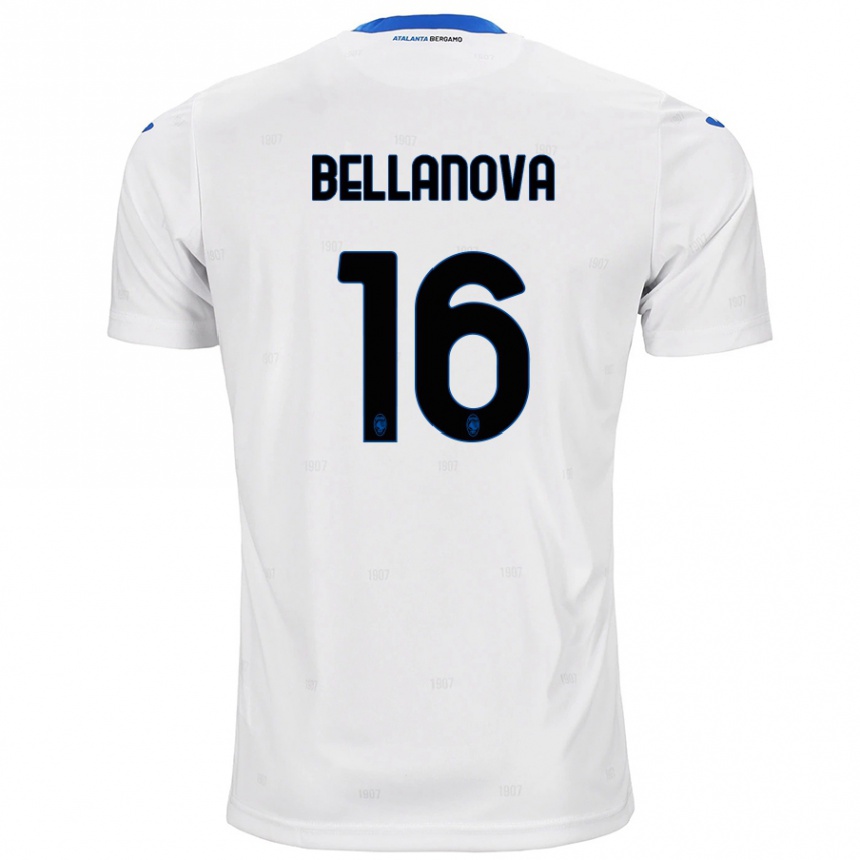 Kids Football Raoul Bellanova #16 White Away Jersey 2024/25 T-Shirt Australia