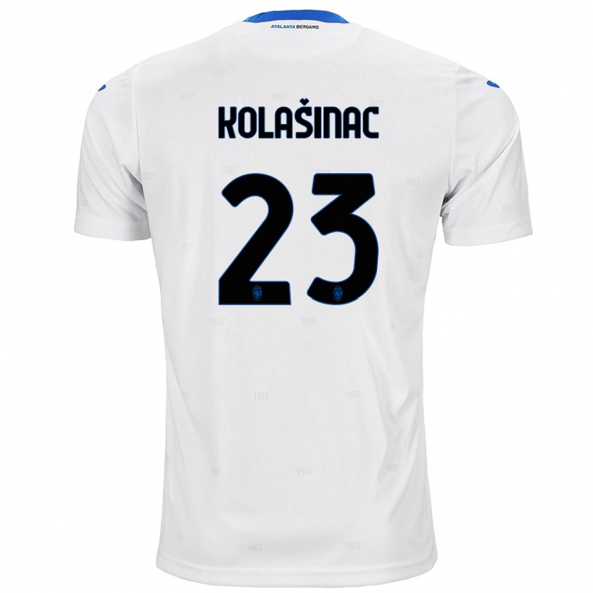 Kids Football Sead Kolasinac #23 White Away Jersey 2024/25 T-Shirt Australia